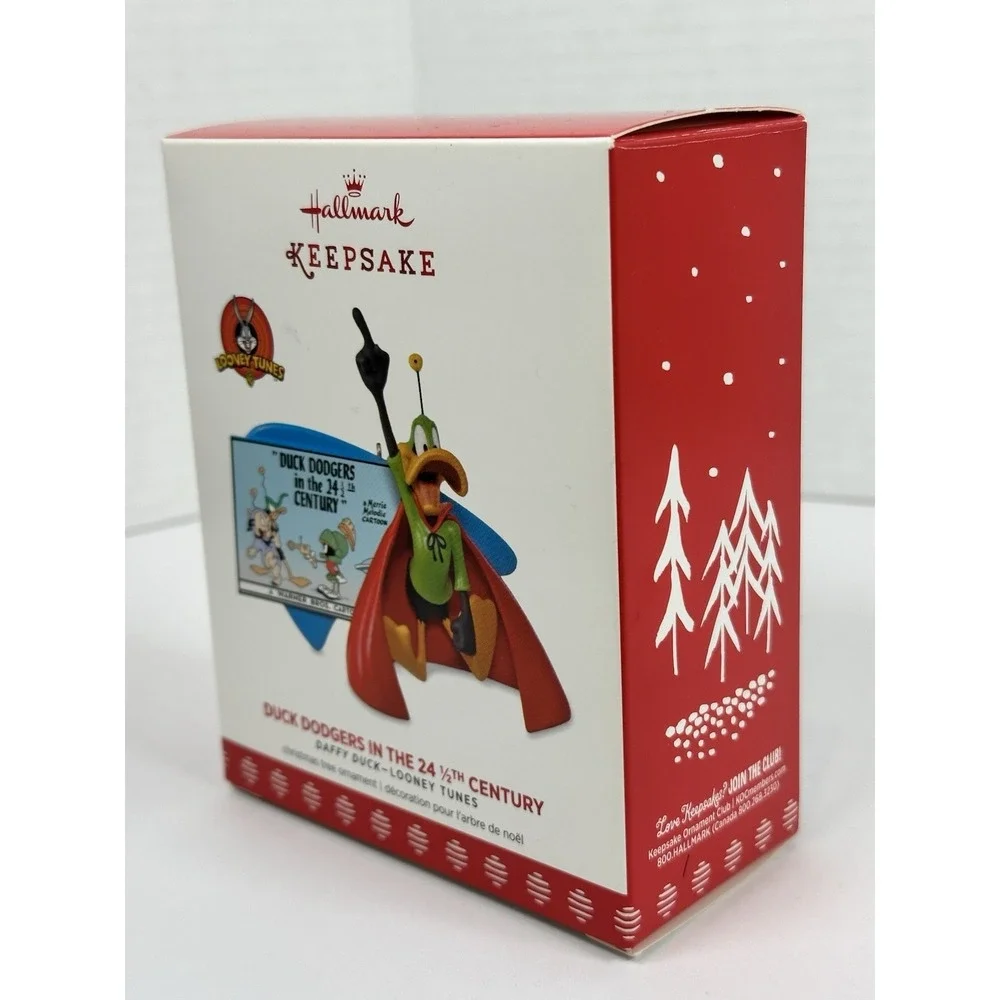 Hallmark Keepsake 2017 Duck Dodgers Daffy Duck Ornament Looney Tunes Boxed
